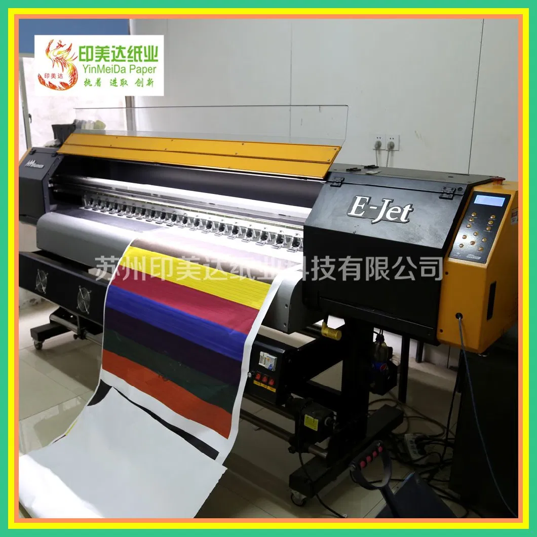 65 GSM 72′′ 500 Meters Quick Dry Heat Sublimation Transfer Paper for Fabric Printing